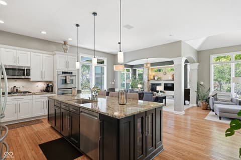 Kitchen at 5922 Fife Trail, Carmel, IN