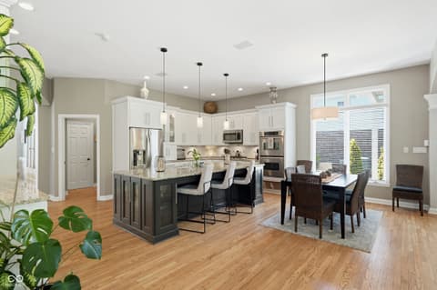 Dining room at 5922 Fife Trail, Carmel, IN
