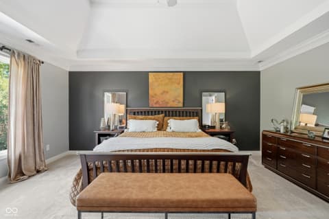 Bedroom at 5922 Fife Trail, Carmel, IN