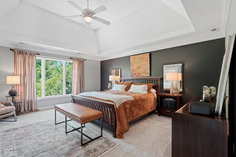 Bedroom at 5922 Fife Trail, Carmel, IN