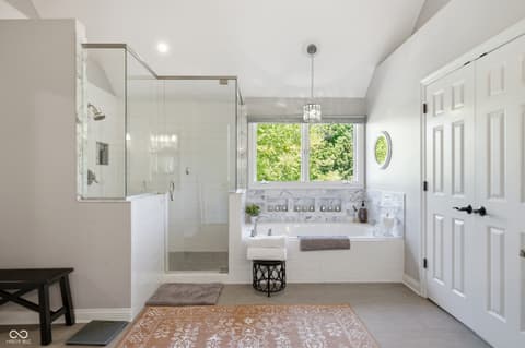 Bathroom at 5922 Fife Trail, Carmel, IN