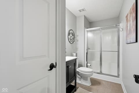 Bathroom at 5922 Fife Trail, Carmel, IN