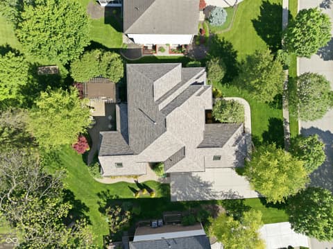 Aerial view at 5922 Fife Trail, Carmel, IN