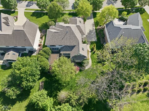 Aerial view at 5922 Fife Trail, Carmel, IN