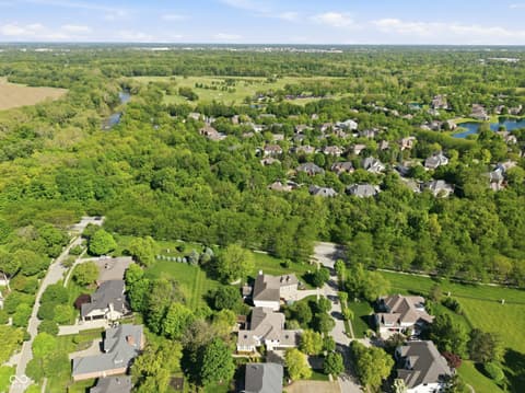 Aerial view at 5922 Fife Trail, Carmel, IN