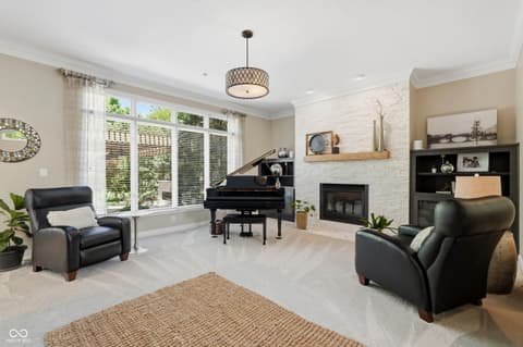 Sitting Room — 5922 Fife Trail, Carmel, IN