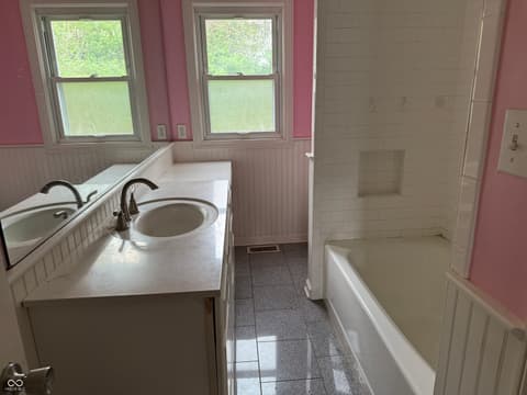 Bathroom at 2915 W 33rd Street, Indianapolis, IN