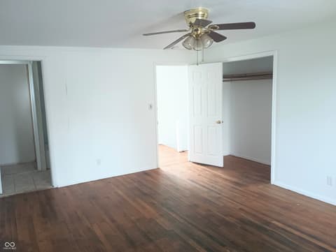 Primary bedroom at 818 Moriseni Avenue, Shelbyville, IN