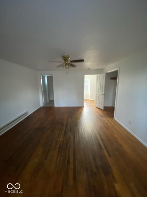 Primary bedroom at 818 Moriseni Avenue, Shelbyville, IN