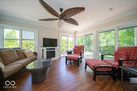 Bonus room at 5424 Woodfield Drive N, Carmel, IN