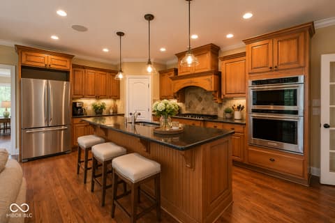 Kitchen at 5424 Woodfield Drive N, Carmel, IN