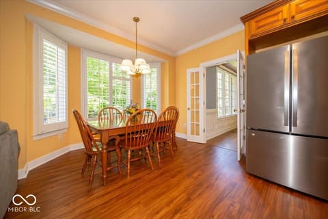 Breakfast Area — 5424 Woodfield Drive N, Carmel, IN