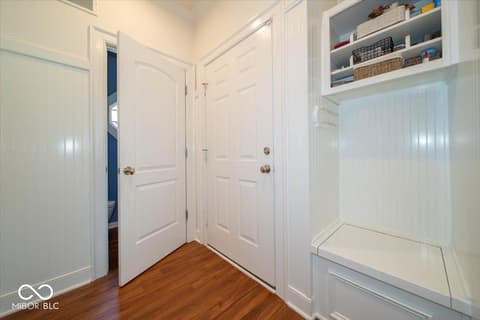 Laundry room at 5424 Woodfield Drive N, Carmel, IN