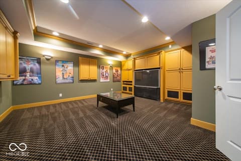 Media Room — 5424 Woodfield Drive N, Carmel, IN