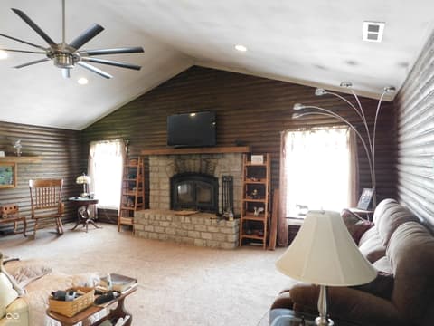 Living room at 3737 W Thomastown Road, Scottsburg, IN