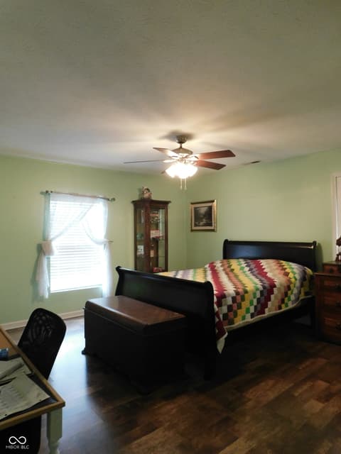 Bedroom at 3737 W Thomastown Road, Scottsburg, IN