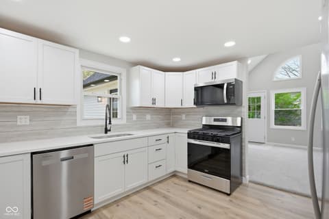 Kitchen at 414 S 1st Street, Lewisville, IN