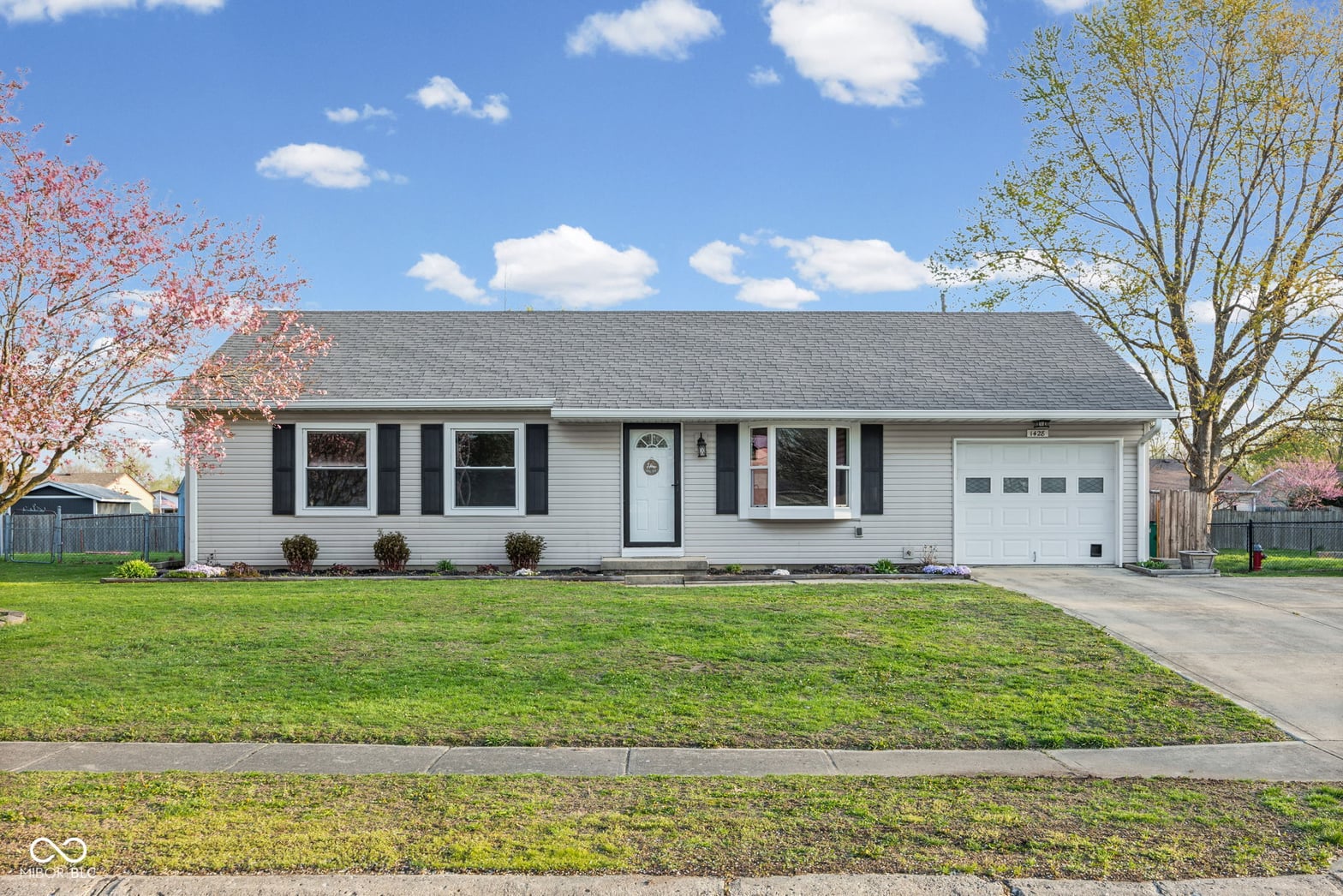 Front exterior at 1428 Elizabeth Drive, Lebanon, IN