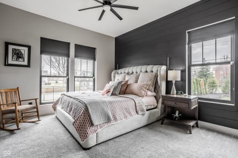 Primary bedroom at 13120 Broad Street, Carmel, IN