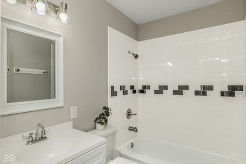 Bathroom at 6824 Sargent Road, Indianapolis, IN