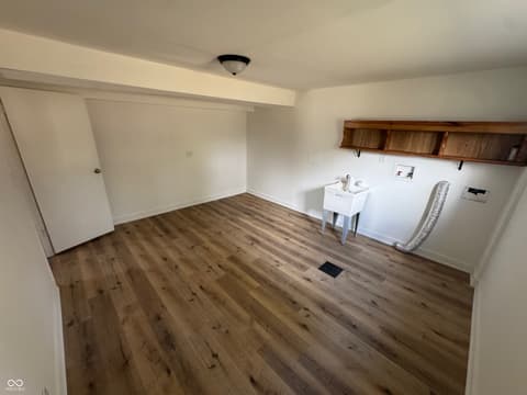 Laundry room at 6824 Sargent Road, Indianapolis, IN