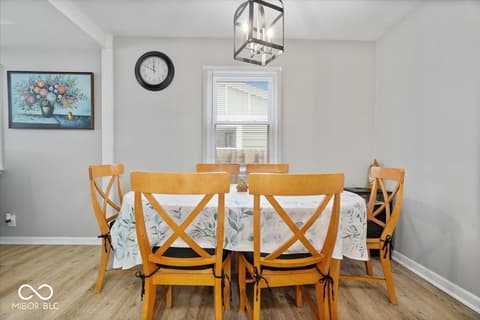 Dining room at 3057 Dawson Street, Indianapolis, IN