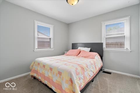 Bedroom at 3057 Dawson Street, Indianapolis, IN