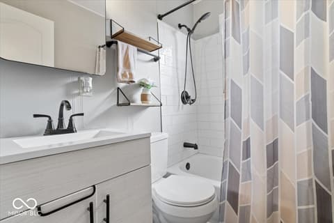 Bathroom at 3057 Dawson Street, Indianapolis, IN