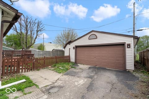 Garage at 3057 Dawson Street, Indianapolis, IN