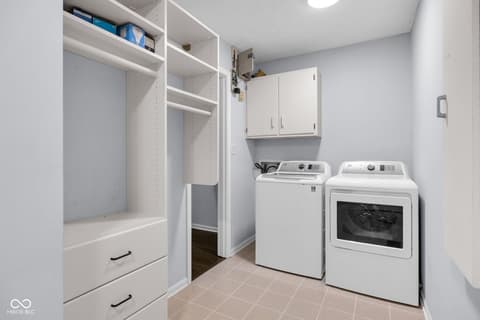 Laundry room at 5118 Boardwalk Place, Indianapolis, IN