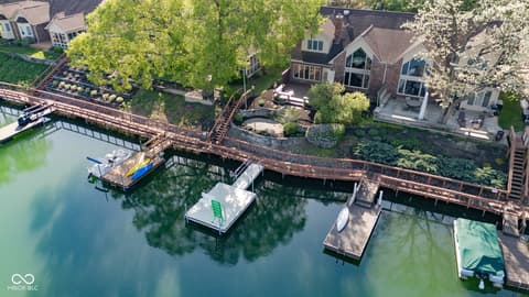 Aerial view at 5118 Boardwalk Place, Indianapolis, IN