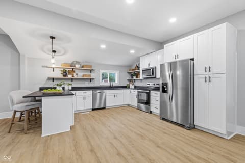 Kitchen at 350 S Broadway Street, Atlanta, IN
