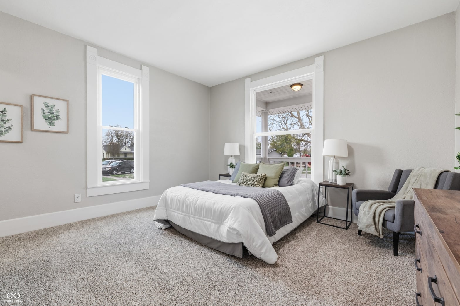 Primary bedroom at 350 S Broadway Street, Atlanta, IN