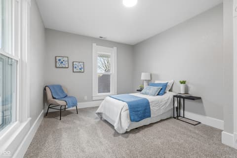 Bedroom at 350 S Broadway Street, Atlanta, IN