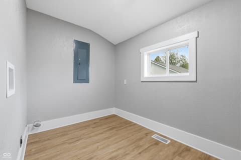 Home office at 350 S Broadway Street, Atlanta, IN