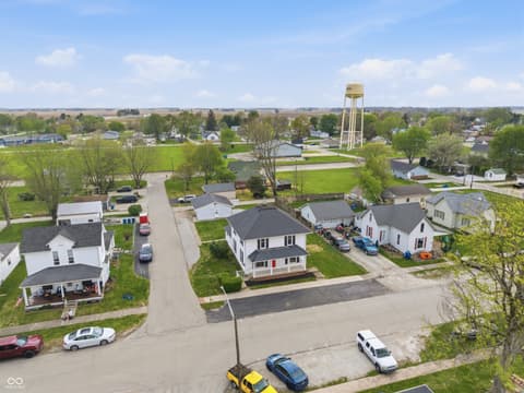 Aerial view at 350 S Broadway Street, Atlanta, IN