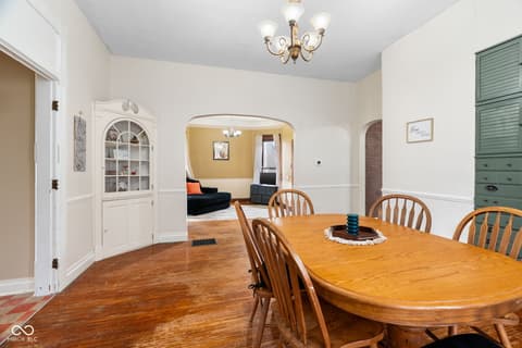 Dining room at 409 E Jefferson Street, Crawfordsville, IN