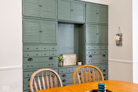 Dining room at 409 E Jefferson Street, Crawfordsville, IN