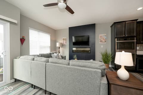 Living room at 2919 Kirkbride Way, Indianapolis, IN