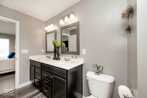 Bathroom at 2919 Kirkbride Way, Indianapolis, IN