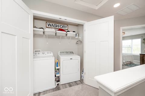 Laundry room at 2919 Kirkbride Way, Indianapolis, IN