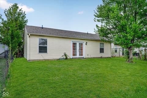 Backyard at 11103 Waterfield Place, Indianapolis, IN