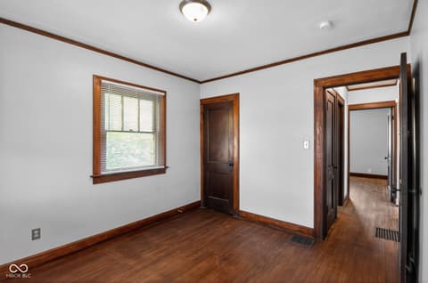 Bedroom at 145 S Bancroft Street, Indianapolis, IN