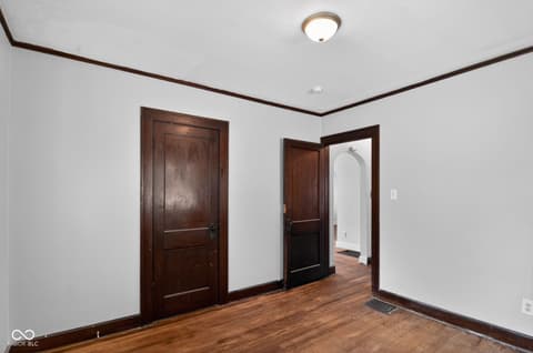 Bedroom at 145 S Bancroft Street, Indianapolis, IN