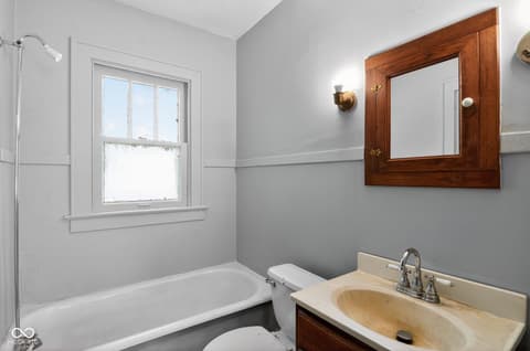 Bathroom at 145 S Bancroft Street, Indianapolis, IN