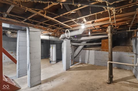Basement at 145 S Bancroft Street, Indianapolis, IN