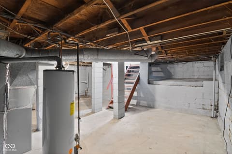 Basement at 145 S Bancroft Street, Indianapolis, IN