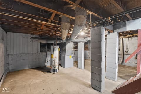 Basement at 145 S Bancroft Street, Indianapolis, IN