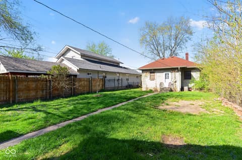 Yard at 145 S Bancroft Street, Indianapolis, IN