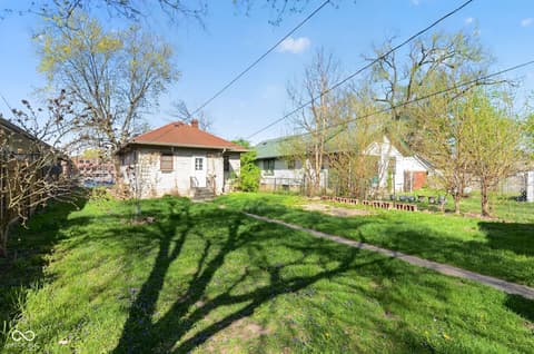 Backyard at 145 S Bancroft Street, Indianapolis, IN